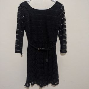 M Lily Rose Mesh Dress